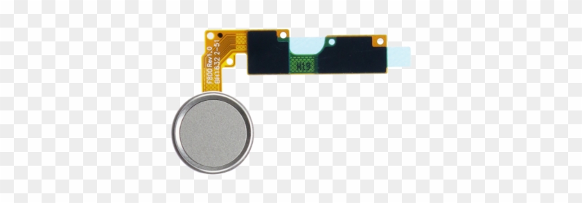 Power Button Touch Id Replacement For Lg V20 Silver - Circle Clipart #747040