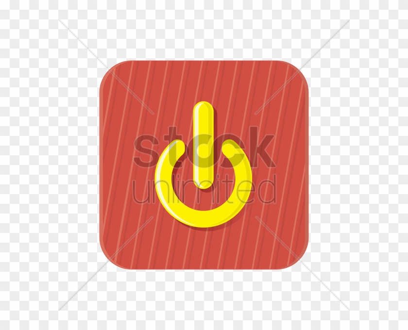 Power Button Vector Image - Circle Clipart #747199