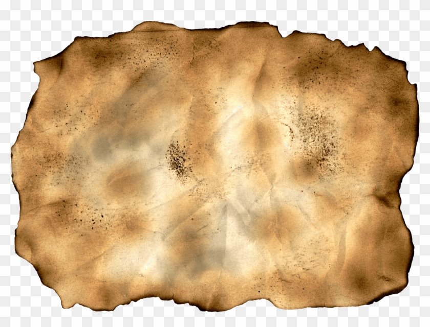 Burnt Edge Paper Horiz - Vellum Clipart #747405