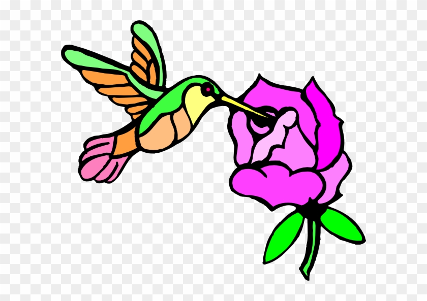 How To Set Use Hummingbird With Flower Svg Vector Clipart #747497