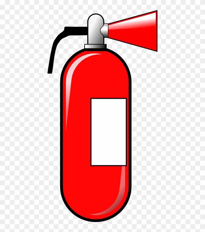Onlinelabels Clip Art - Fire Extinguisher Clipart Blue - Png Download