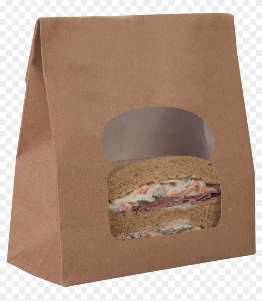 Colpac Laminated Sandwich Bag Kraft , Png Download - Sandwich Bag Clipart