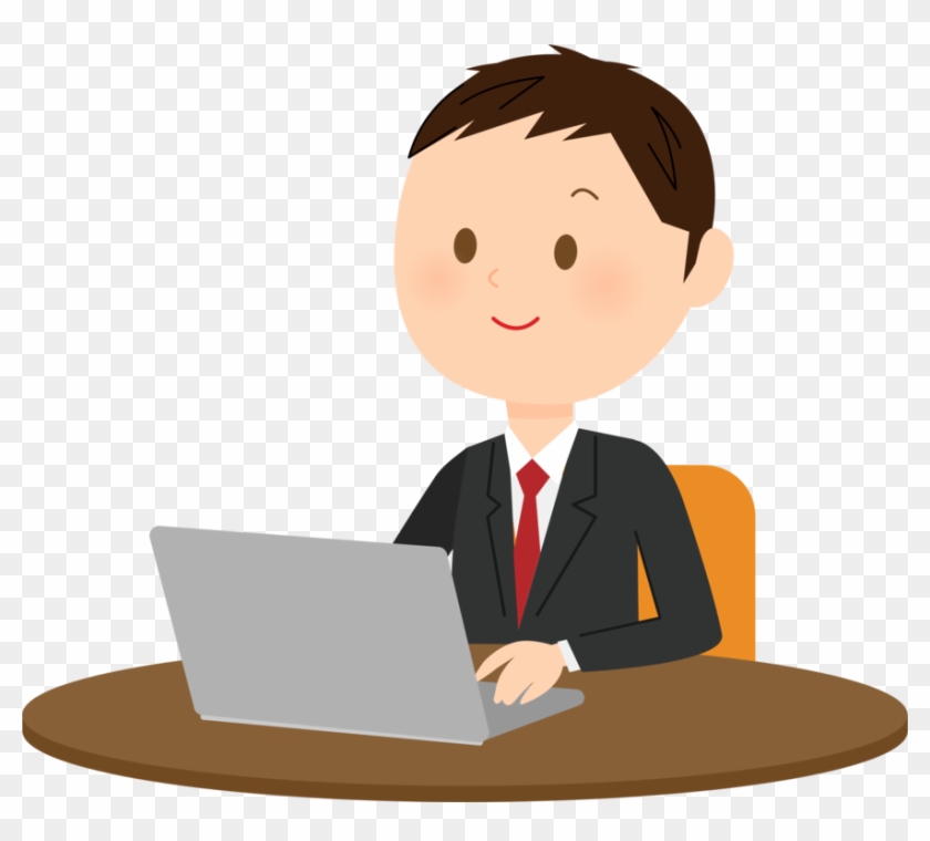 Laptop User Personal Computer Computer Icons - Computer User Png Clipart #748374