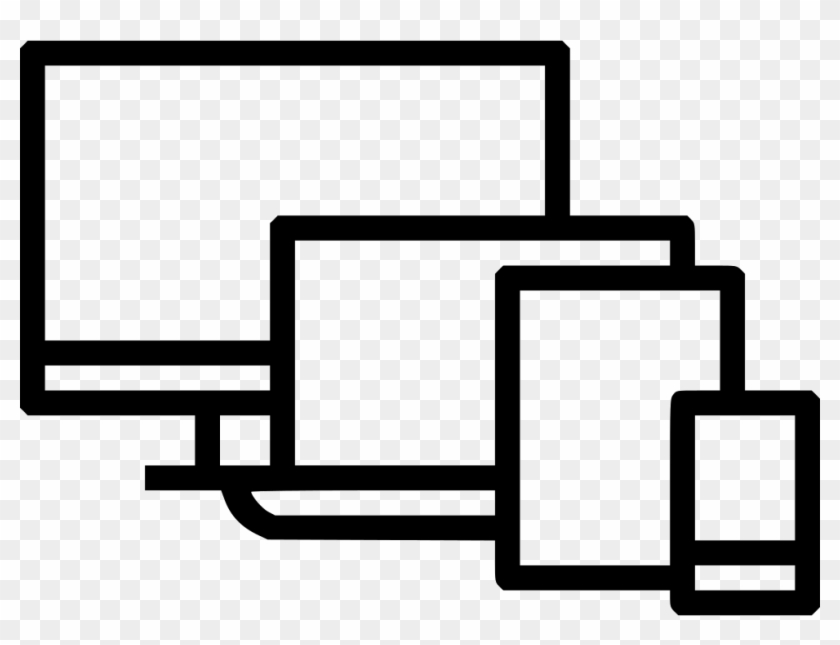 Png File Svg - Mobile Tab Laptop Icon Clipart