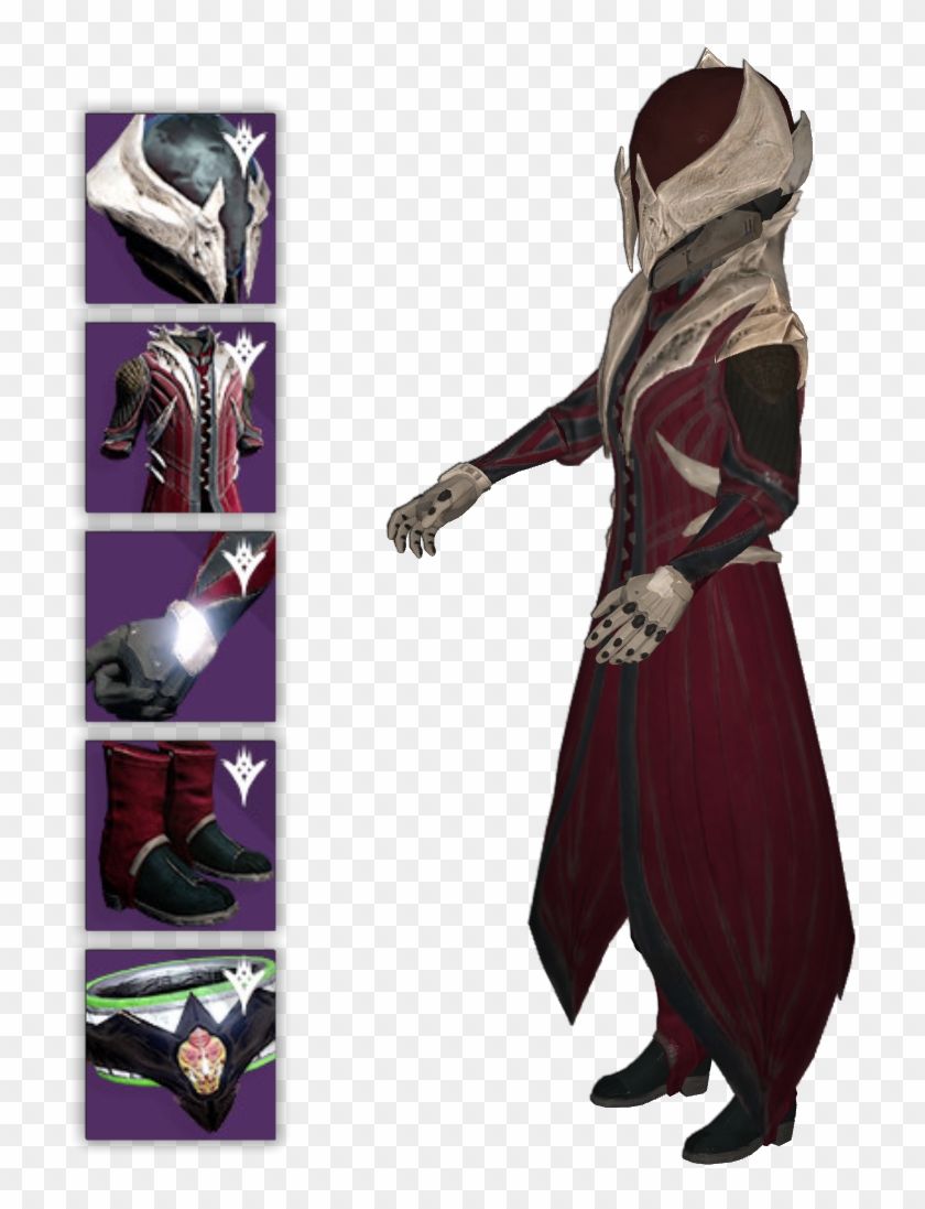 King's Fall Raid Warlock Armor - Destiny King's Fall Warlock Clipart