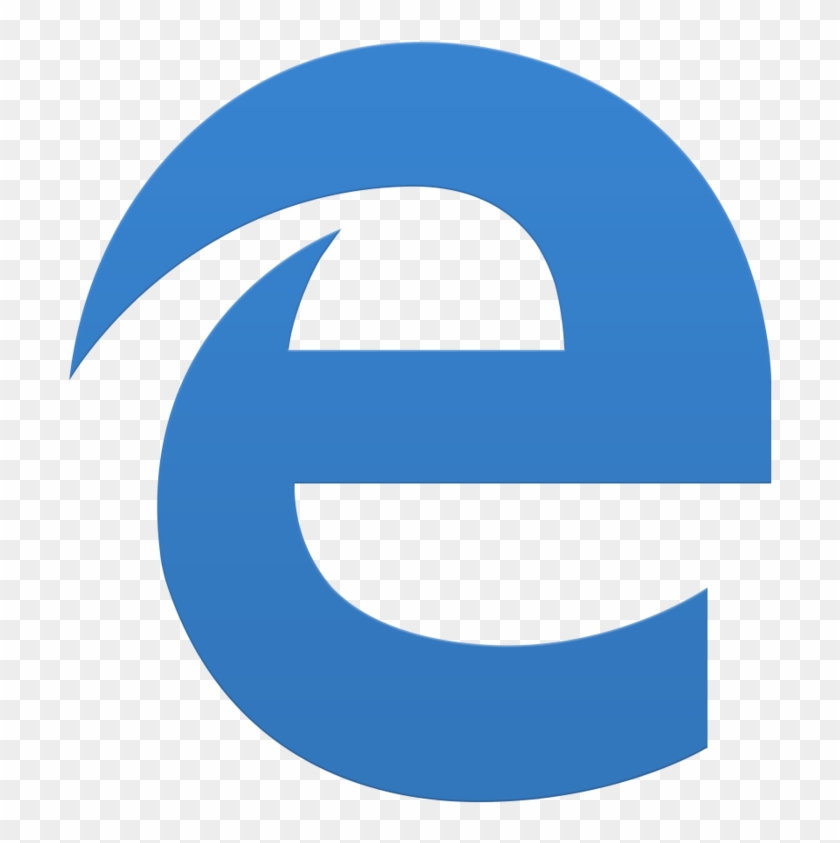 E Icon Png - Microsoft Edge Logo Vector Clipart #748482