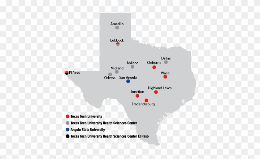 Texas Tech University Health Sciences Center - Texas Tech Campuses Clipart