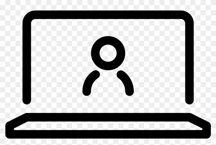 Office Equipment Computer Laptop User - Sign Clipart