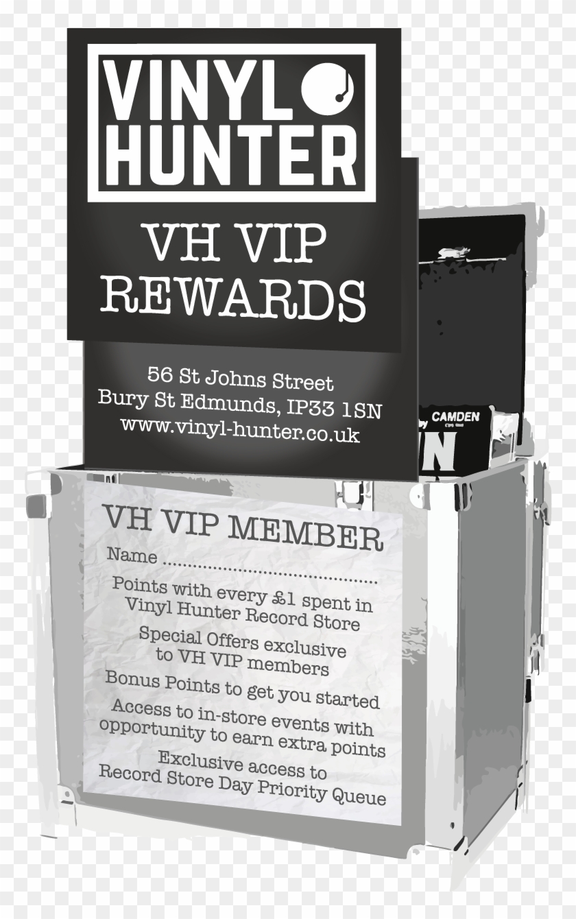 Vinyl Hunter Vip Club - Poster Clipart