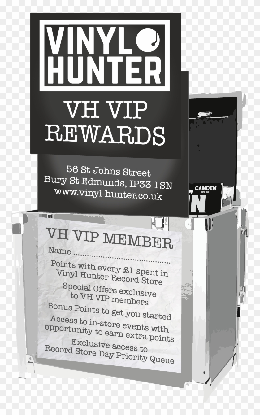 Vinyl Hunter Vip Club - Poster Clipart #748809