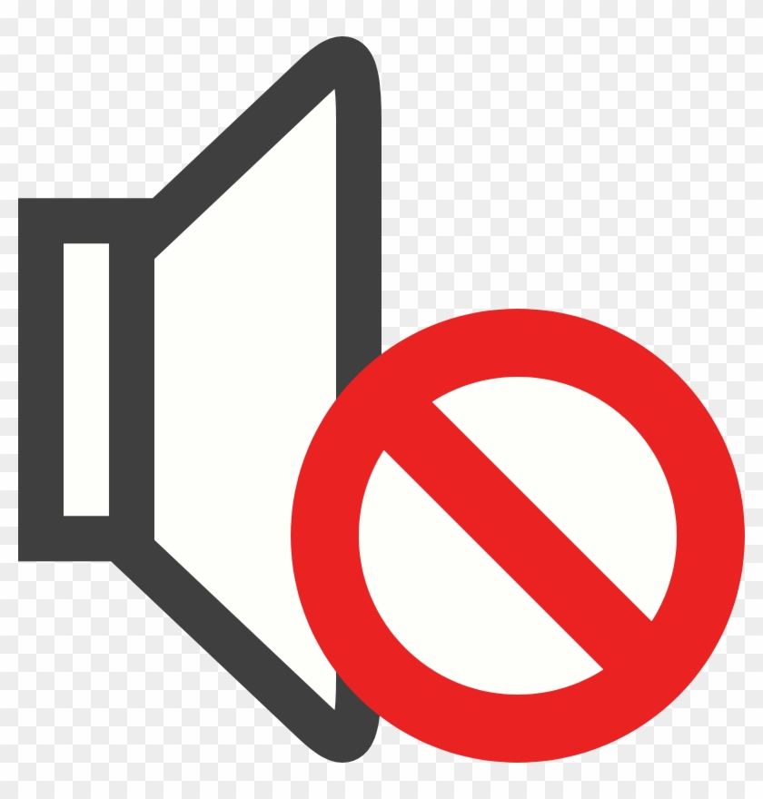 Free Icons Png - Mute Clipart Transparent Png