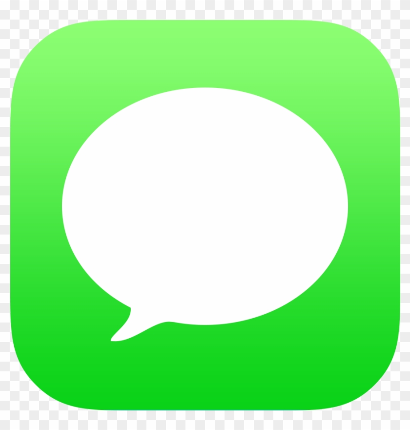 Messages Icon - Iphone 7 Message Icon Clipart #749056