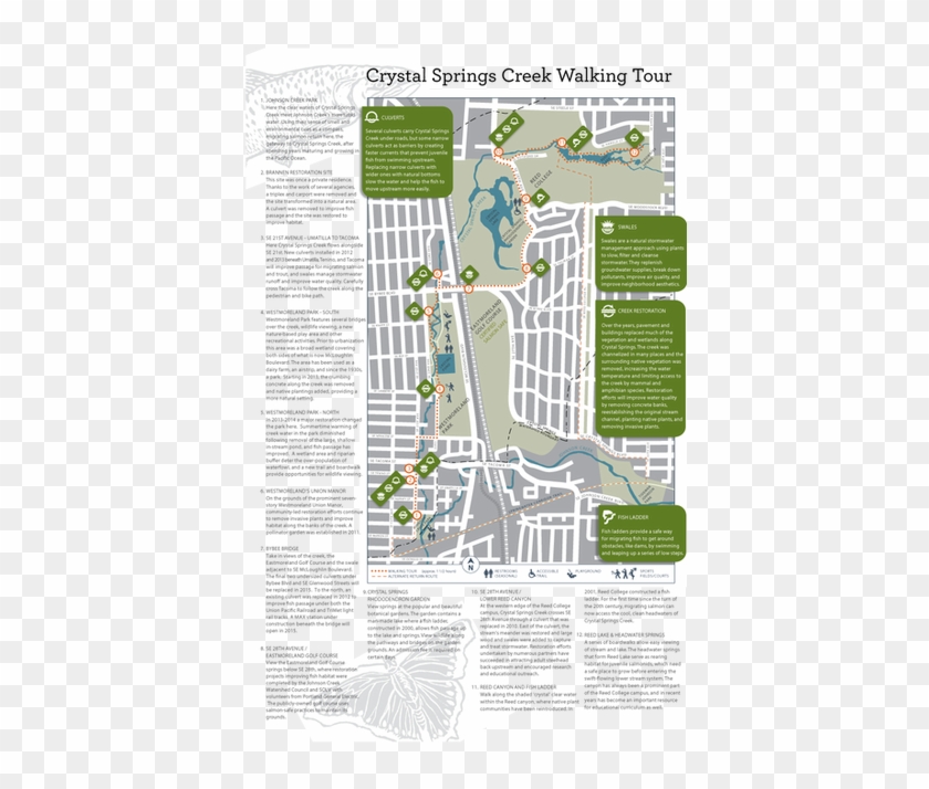 Picture - Rhododendron Garden Portland Map Clipart
