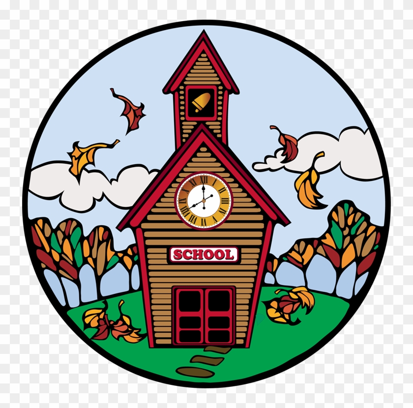 Back To School Open House Clip Art - Fall School Clipart - Png Download #749167