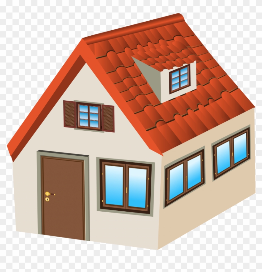 Download House Clipart Png Photo - Rumah Png Transparent Png