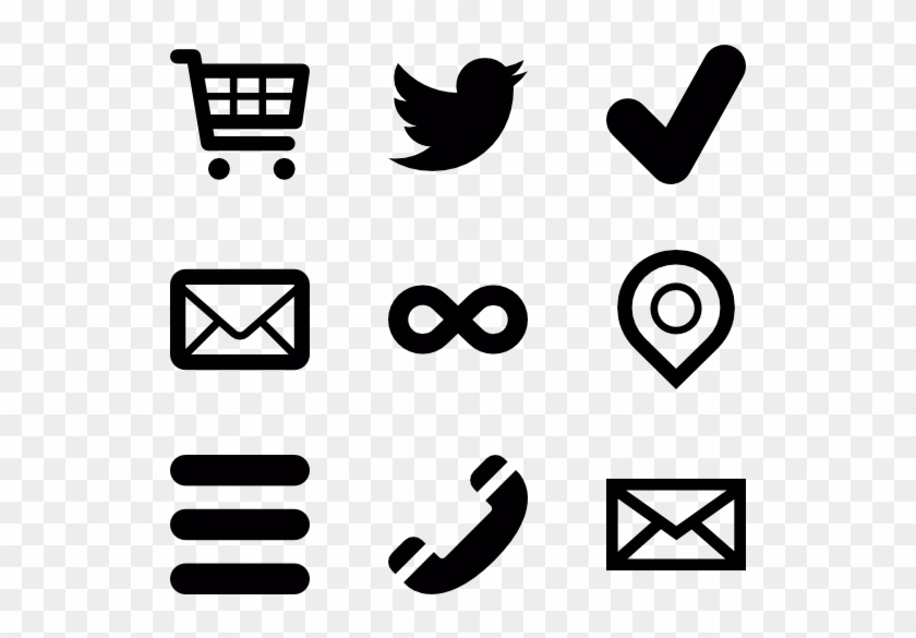 Typicons - Message Symbol Png Clipart #749244