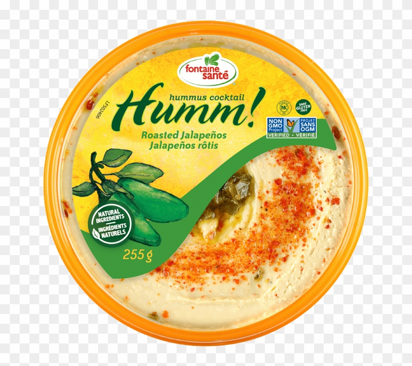 Roasted Jalapeños - Fountain Of Health Hummus Clipart #749296