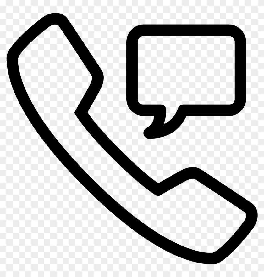 Phone Message Icon Free - Phone And Message Icon Png Clipart #749447