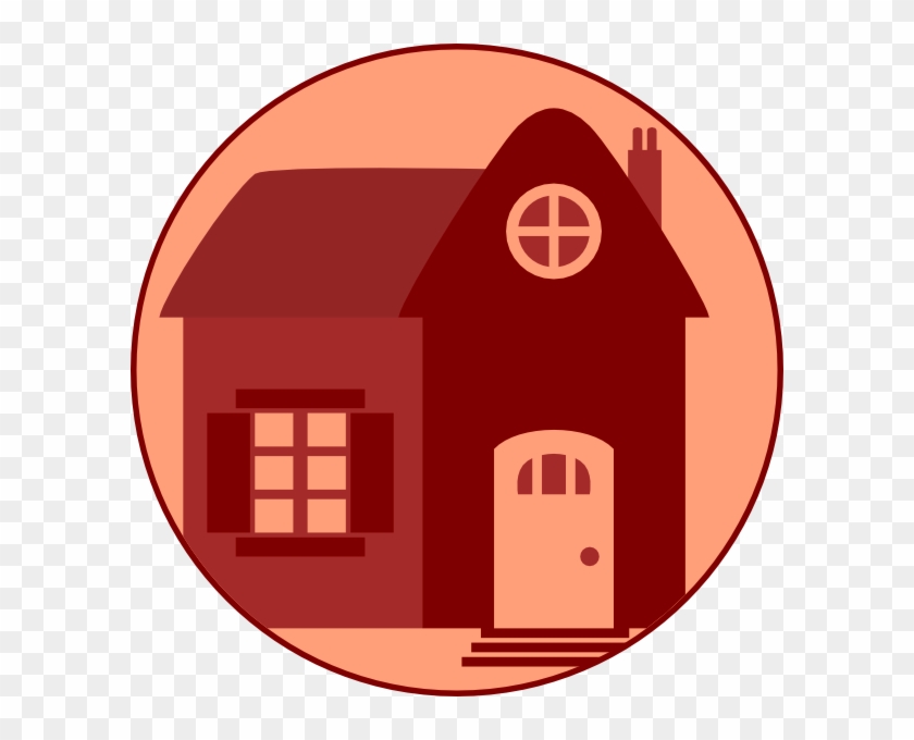 How To Set Use Little Red House Svg Vector Clipart #749534