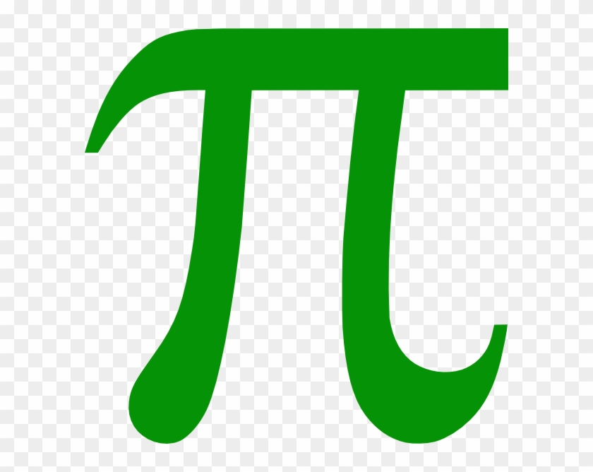Small - Green Pi Symbol Clipart #749631