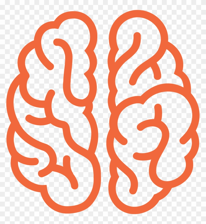 Brain Top View Icon Clipart