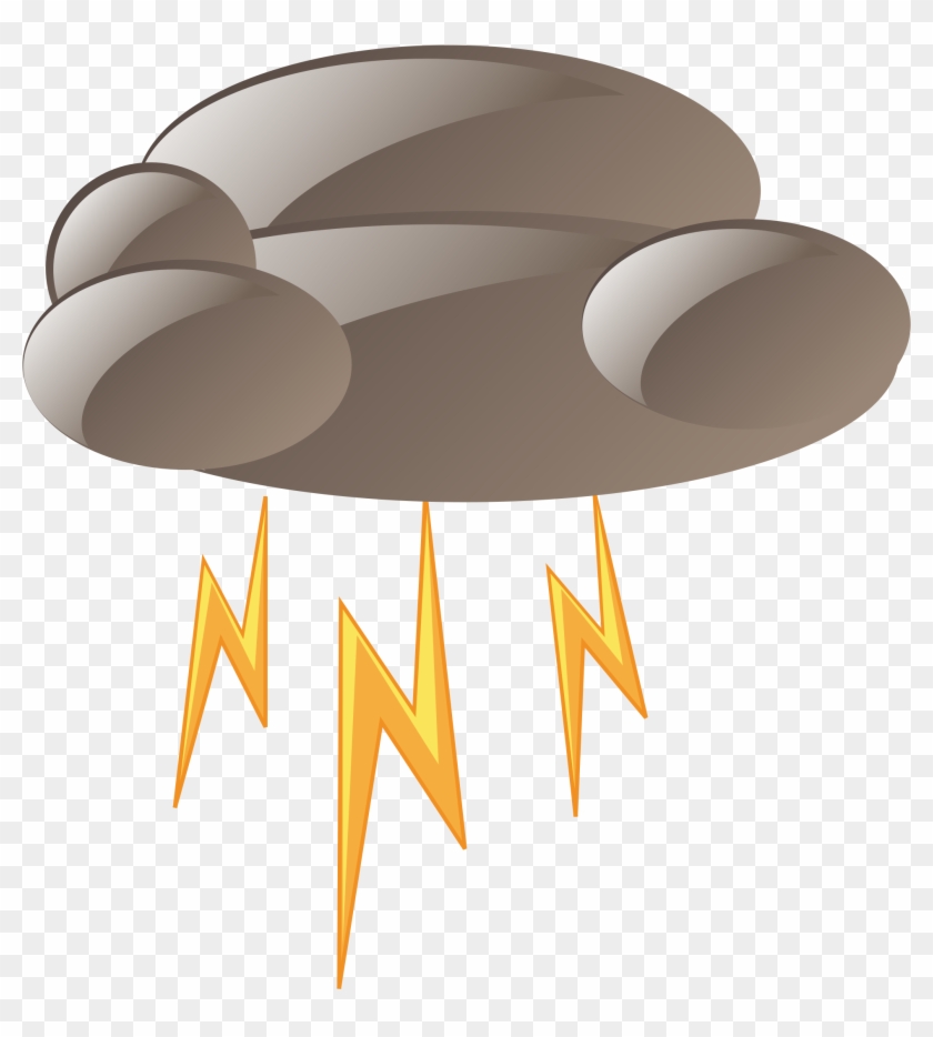 Open - Storm Cloud Icon Clipart #750182