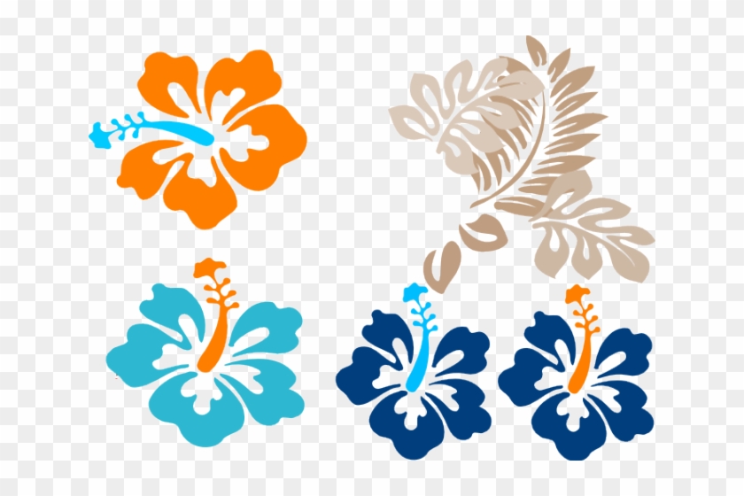 Tropical Flowers Clipart - Flowers With Transparent Background - Png Download