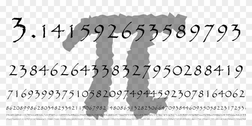 Pi - Pie A Rational Number Clipart #750683
