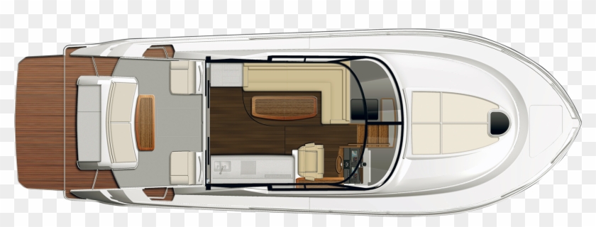 2434 X 699 3 - Boat Top View Png Clipart
