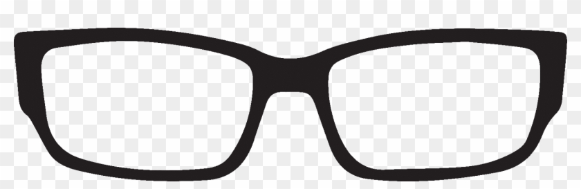 Picture Transparent Stock Eyewears Rectangle - Black Frame Glasses Clipart Png #750950