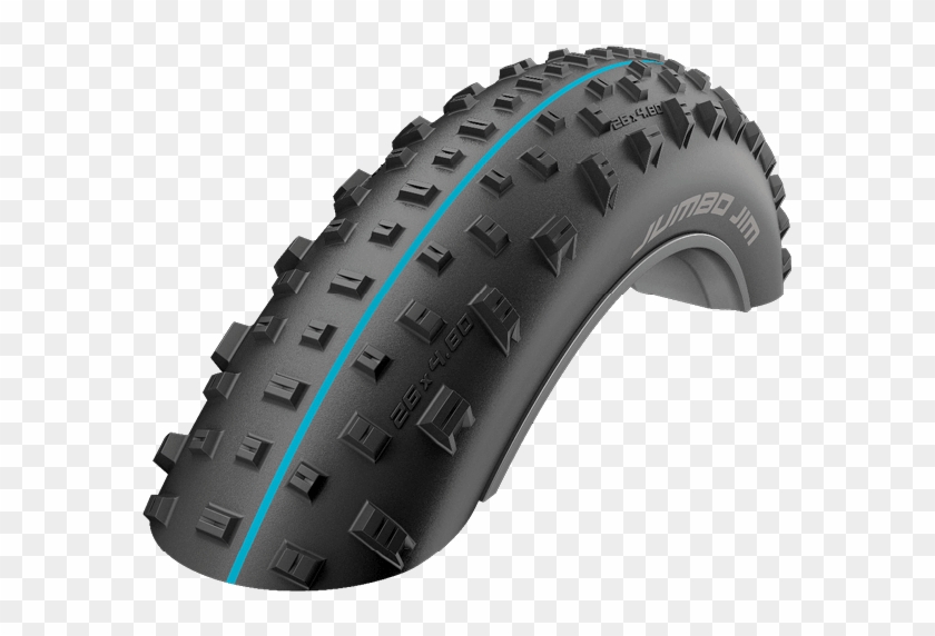 The Fat Bike Tyre - Schwalbe Jumbo Jim 26x4 0 Clipart #750991