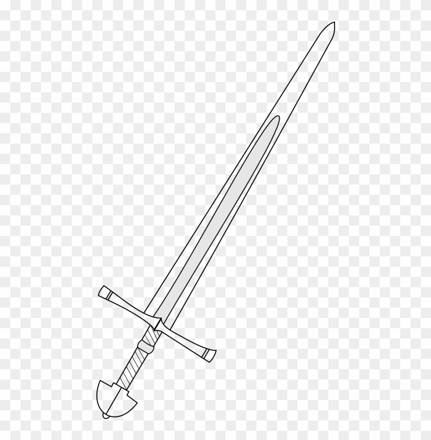 Medieval Sword Clipart - Greatsword Clipart - Png Download