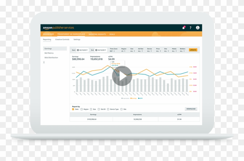 Easily Improve Revenue And Reduce Latency With A Single - Transparent Marketplace Clipart