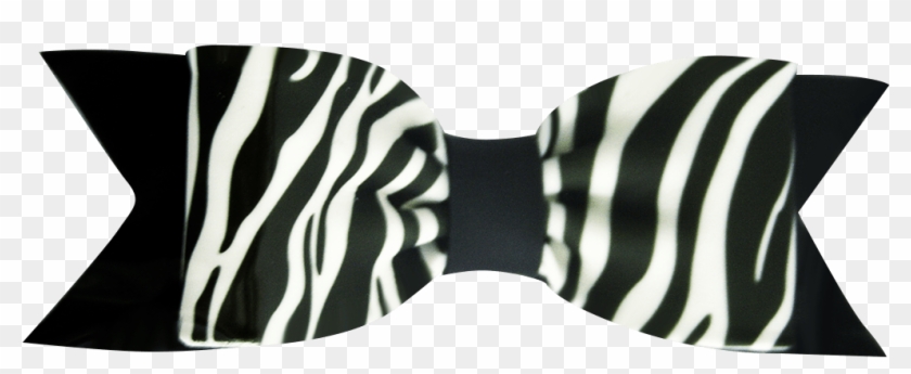 Zebra Print Bow Clipart - Formal Wear - Png Download #751481