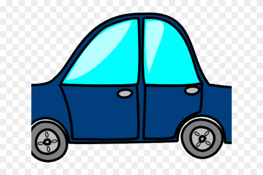 Blue Car Clipart Topview - Animated Car Gif Png Transparent Png #751567