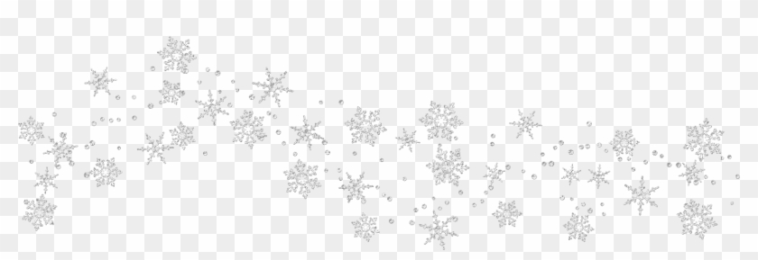 Snow Flakes Snowflakes - Snow Falling Png Transparent Clipart