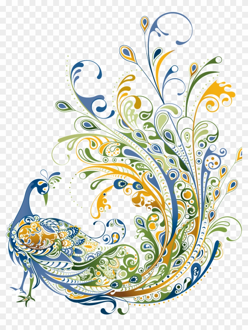 Google Search Splendor Pinterest - Creative Peacock Art Clipart #751929