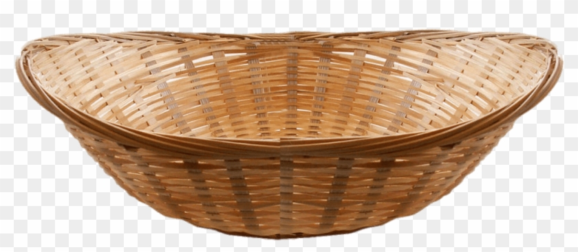 Objects - Baskets - Empty Fruit Basket Png Clipart