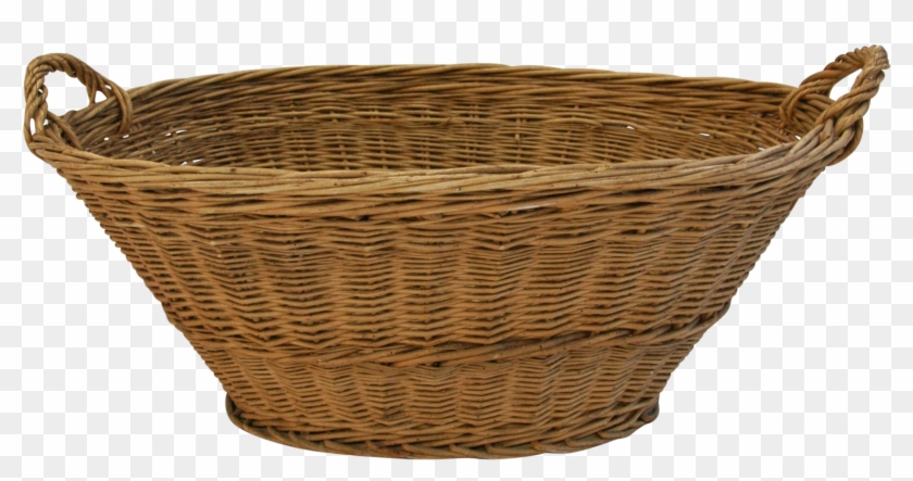 Wicker Basket Png Pluspng - Storage Basket Clipart #751976