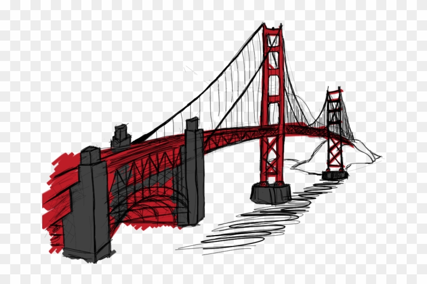 Golden Gate Bridge Png Clipart #752040