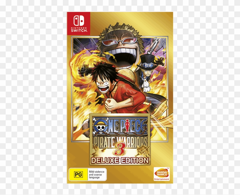 One Piece Pirate Warriors 3 Deluxe Edition - One Piece Pirate Warriors 3 Deluxe Edition Switch Clipart #752548