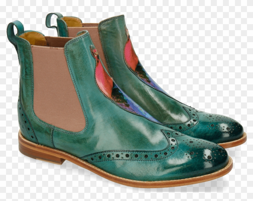 Ankle Boots Amelie 44 Sweet Water Peacock - Chelsea Boot Clipart #752551