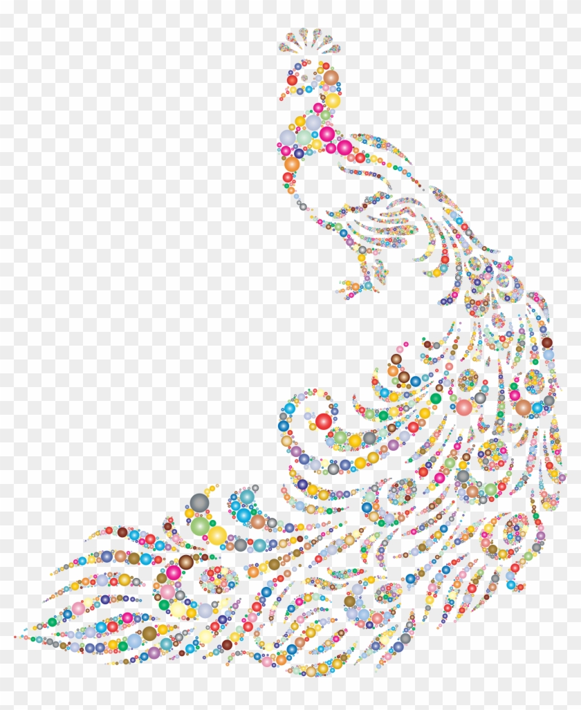 This Free Icons Png Design Of Colorful Peacock Circles Clipart #752568