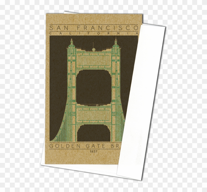 Golden Gate Bridge - Paper Clipart #752667