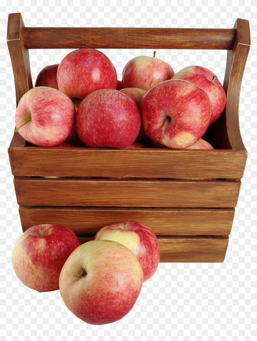 Download Apples In A Basket Png Image - Apple Basket Png Clipart #752758