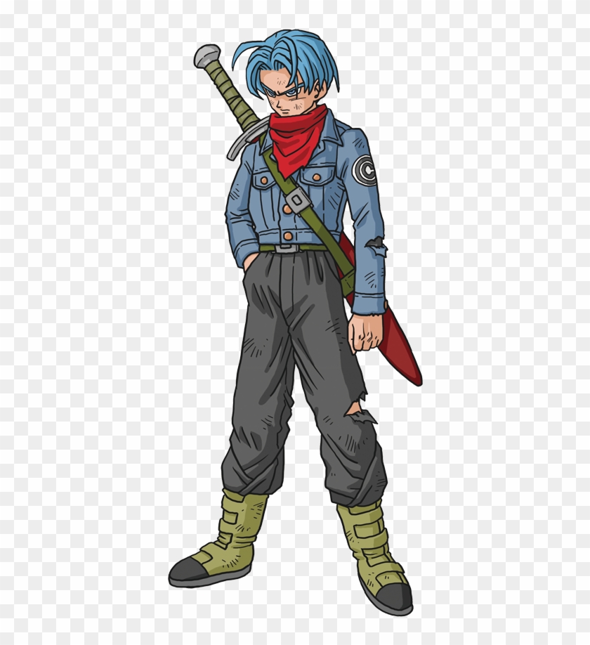 Dragon Ball Super Future Trunks 2 - Dragon Ball Super Trunks Outfit Clipart #752811