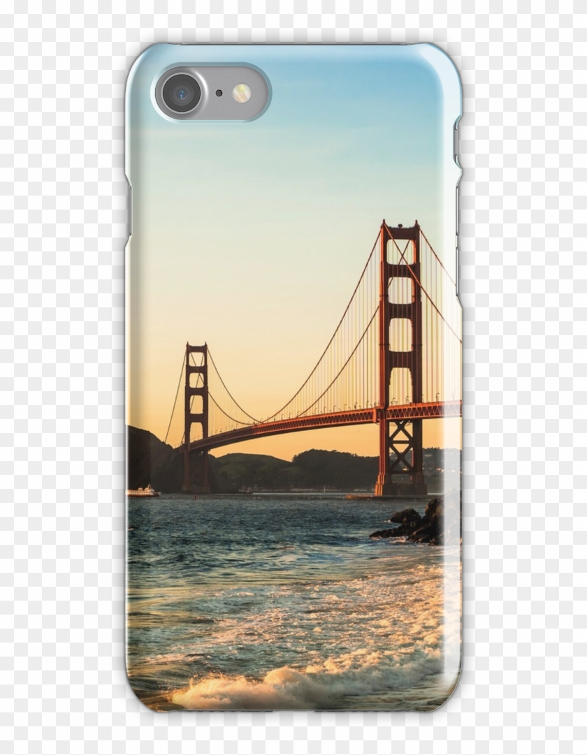 Golden Gate Bridge, San Francisco Iphone 7 Snap Case - San Francisco Clipart