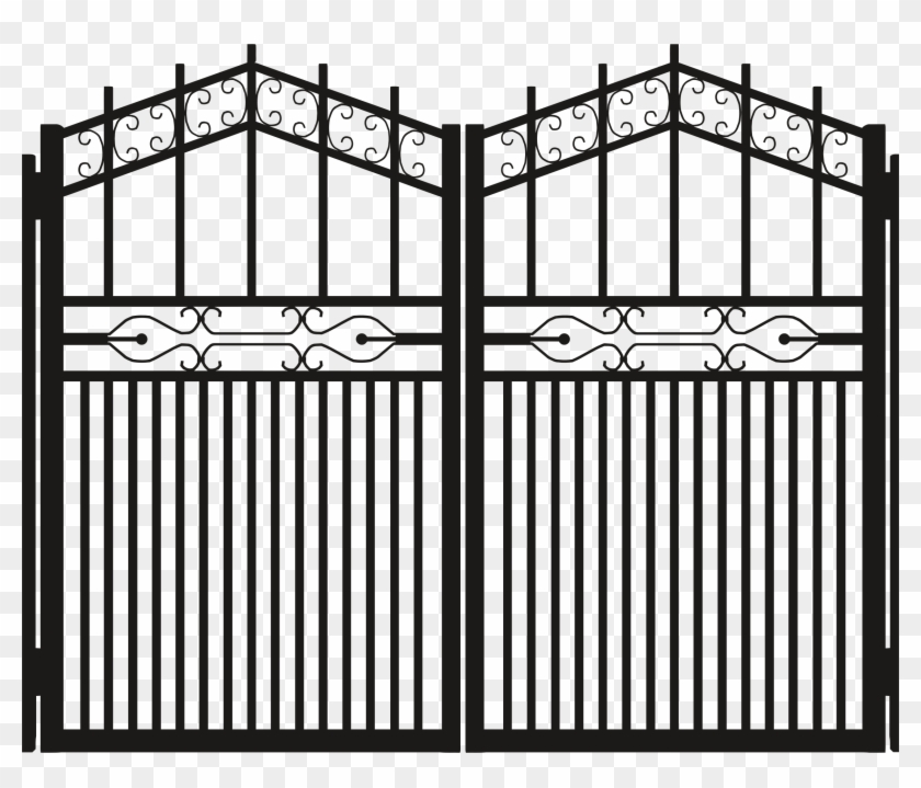 Golden Gate Clipart Metal Bridge - Gate Png Transparent Png #752958