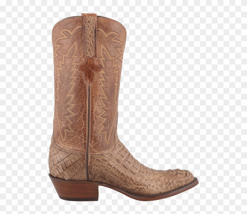 Lucchese Men's Tan Mad Dog Hornback Caiman Boots Clipart