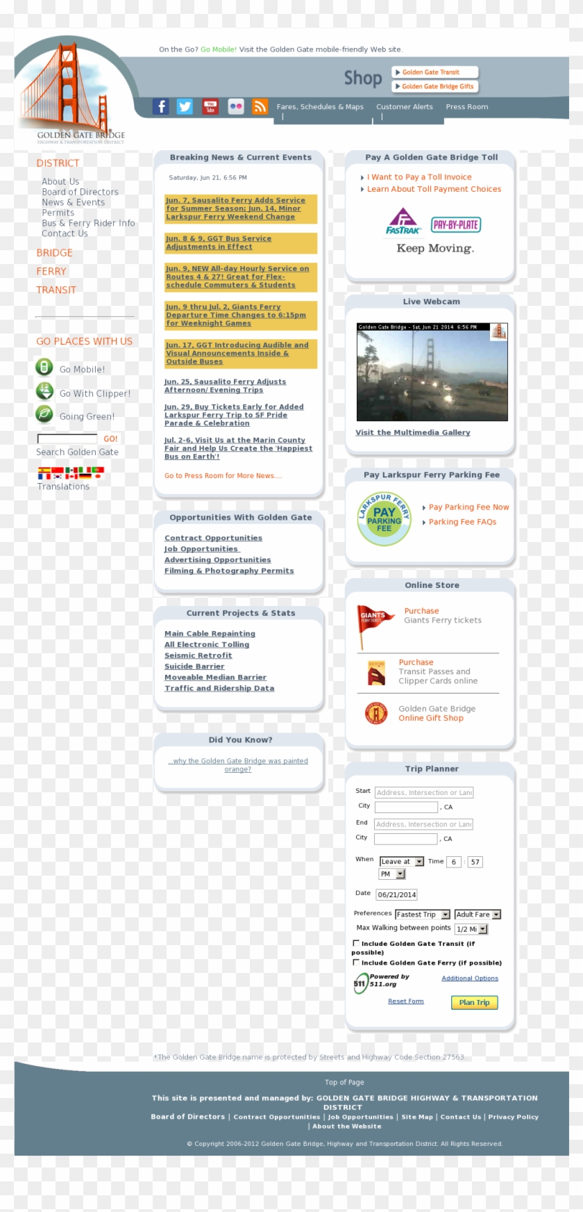 Golden Gate Transit Clipart